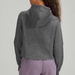 Lululemon Scuba Oversized Full Zip Hoodie Heathered Black Gray Photo 1