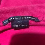Ralph Lauren Polo  Sport 100% Cotton Pink Sleeveless Polo Top Size XL Photo 5