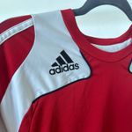 Adidas  Soccer Jersey Training Performance T-Shirt Red White Size L Photo 1
