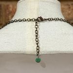 Kantha Beaded Bib Statement Necklace Red Photo 4