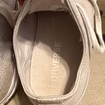 Converse Women’s Casual Leather Shimmery Beige Lace Photo 10