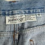 Newport News Vintage Jeanology High Rise Cropped Capri Frayed Hem Denim Jeans 10 Photo 6