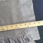 ZARA Ruffle Hem Sweater Knit Top Size M Side Split Minimlaist Long Sleeve Photo 3