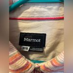 Marmot  Orange Red Stripe M Button Up Photo 2