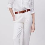 ZARA Mom Fit Jeans in Oyster White Photo 0