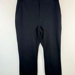 Boden Womens Dress Pants Black Slim Trouser Mid Rise Slacks Flat Front Size 8L Photo 3