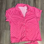 Draper James  Pink Polka Dot Pajama Set Photo 1