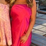 Hello Molly Strapless Pink Dress Photo 1