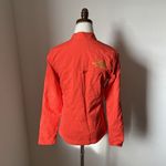 The North Face Team Kit Mid Layer Flare Sz XS AJ845 Orange Flare Zip Photo 2