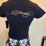 Ed Hardy NWT  Graffiti Crop Top size medium Photo 1