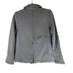 J.Crew Factory Womens Knit Sweatshirt Blazer Jacket Gray 4 Photo 1
