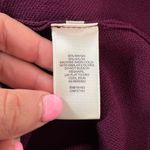 Eliza J Women's Cold Shoulder Midi Sweater Burgundy Dress Size L Photo 8