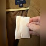 Lands’ End Camel Long Coat Wool Blend Double Breasted Women’s Plus Size 26W 26 W Photo 4