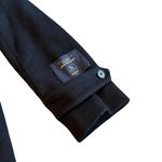 Babaton  Cashmere Blend Double Breasted Black Peacoat Coat Jacket Size Medium Photo 9