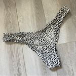 Blackbough Dalmation Dotted Cheeky Bikini Bottoms White black (Medium) beach Photo 0
