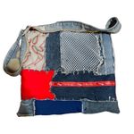 Rangers Handmade Denim Bag Red Photo 7