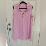 Spartina 449 Serena Half Zip Coastal Dress Size XXL in Pink Photo 1