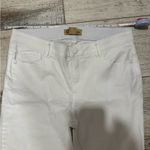 Democracy  White Denim Bootcut Jeans Photo 1