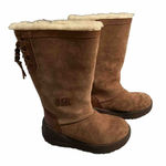 UGG Australia Womens Klarissa Boots 1003288 Chestnut Waterproof Tassel Beaded Brown Size 6 Photo 0