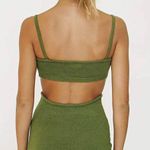 Amazon Green Knit Cutout Dress Photo 2