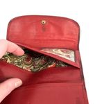 Dooney & Bourke Vintage Leather Wallet 70s 80s folding tru-fold key holder brown Photo 4