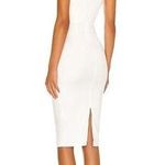 MORE TO COME Sophia Strapless Midi Dress in white XXS Photo 1