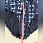 Athleta  Women's swim dress Halter One Piece - Blue Tie-Dye Size 36B/C Photo 2