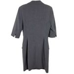 Venus Gray Double-Breasted Blazer Dress 6 Preppy Office Photo 5