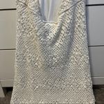 Shape Fx  Y2K White Knit Halter Dress Photo 5