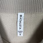 Athleta Jacquard Textured Crew Sweater Merino Wool Size Medium M EUC L2377 Photo 4