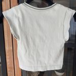 Urban Outfitters Out from under ribbed seamless cropped top go for gold baby tee greige Photo 6