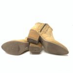 Musse & Cloud  Athya Tan Leather Western Bootie Ankle Boot US Womens Size 5 EU 36 Photo 7