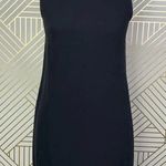 Vince 100% Silk Sleeveless Shift Dress in Black LBD Exposed Zip Back Size US 2 Photo 0