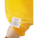 Skies Are Blue Satin Smocked Waist Ruffle Mini Dress Small Gold Cocktail Event Photo 7