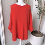 Free People Oversized Knit Dolman Sleeve Sweater With Pockets Size Small Photo 5
