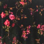 J Jill velour floral long‎ sleeve top Velvety Women’s Size PS SP Petite Small Photo 2