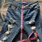 Bamboo  Jeans Skinny High Rise Jeans Distressed Stretch Medium Wash Women’s 11/26 Photo 11
