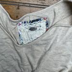 cupio  Women's Top‎ Tunic Tan Short Sleeve Size Small Photo 2