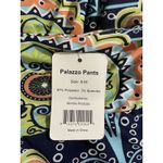 Win Win Wide Leg Floral Palazzo Pants Women’s S/M Blue Size M Photo 3