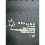 Aerie Offline by Goals 7/8 Legging Jogger Women’s Size Small Black White Stripe Photo 3