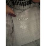 Torrid Womens Black White Plaid Leggings Pants Size 2 Photo 1