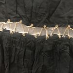 Rehab gold chain black dress,size S. Photo 5