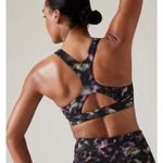 Athleta New S Ultimate Bra Black Lyra Garden Small Cup D-DD Photo 1