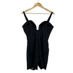 ShapeLLX Black Full Body Shaper Bodysuit Tummy Control Zipper XL Photo 5