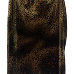 Star City  Vintage Y2k Size Medium Grunge Cheetah Whimsygoth Velvet Skirt Photo 0