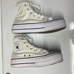 Converse  Women’s Chuck Taylor All Star Lift Sneakers Egret White Color Size 7.5 Photo 1