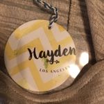 Hayden NWT  large beige blouse Photo 5