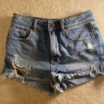Bullhead Denim Co High Waisted Ripped Jean Shorts Photo 8