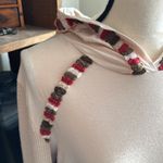 POL  Beige and Cream Women's Contrast Hoodie Small Photo 3