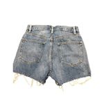 Gap  1969 High Rise Cut-Off Cutoff Denim Jean Shorts Raw Hem Side Slit Size 25 Photo 2